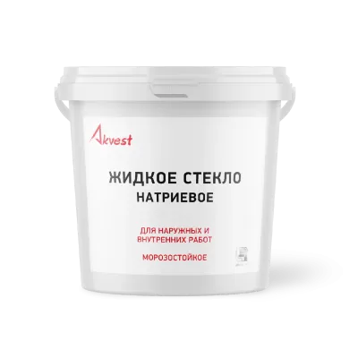 Жидкое стекло натриевое Аквест 15 кг