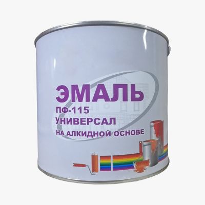 Эмаль ПФ-115 салатовая  ГОСТ 6465-76 2,5 кг