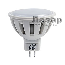 Лампа светодиодная LED-JCDR 3Вт 220В GU5.3 3000/4000К 250Лм