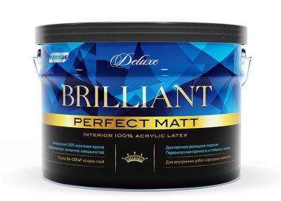 Интерьерная краска премиум PARADE DELUXE Brilliant perfect matt, 9л