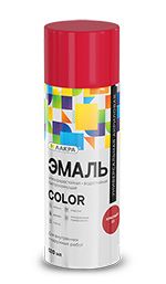 Эмаль аэрозольная Лакра Color универсальная Красный 520 мл