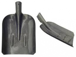 Лопата совковая "Рельсовая Сталь" с ребром жесткости S-2