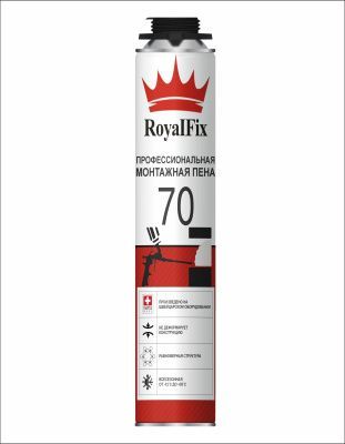 Пена монтажная RoyalFix 65 всесезонная 800 мл