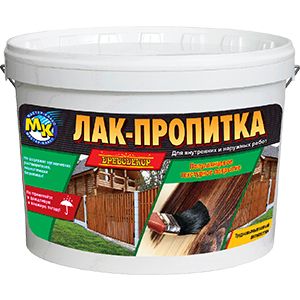 Лак-пропитка цвета Иней, 10 л