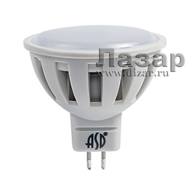 Лампа светодиодная LED-JCDR 7.5Вт 220В GU5.3 3000/4000К 600Лм