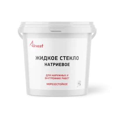 Жидкое стекло натриевое Аквест 3,5 кг