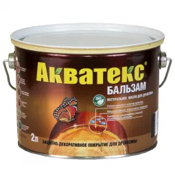 Акватекс-Бальзам масло для древесины иней, 2,2 л